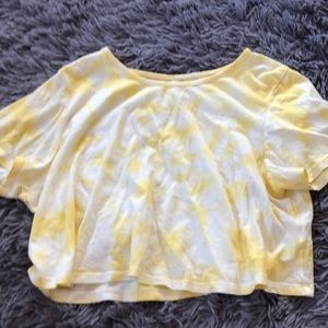 Tie dye crop top